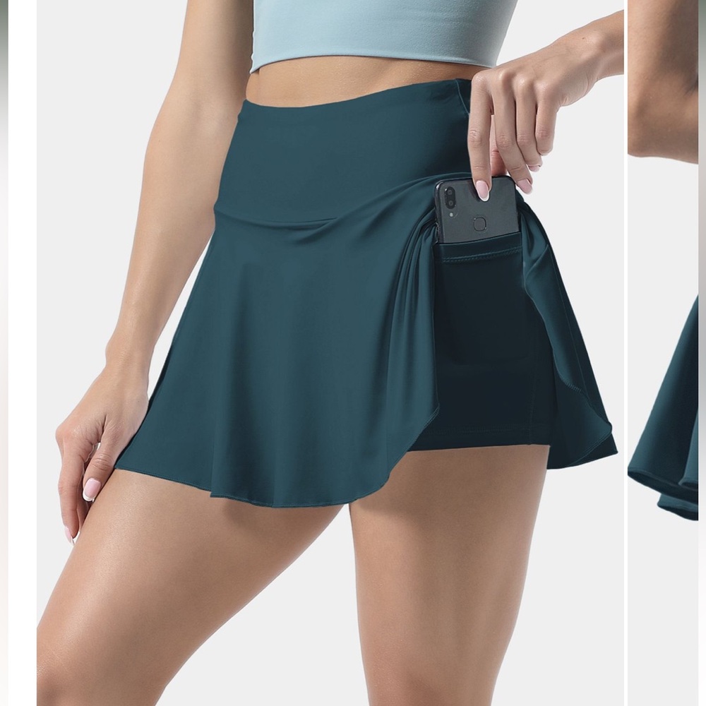 Halara Everyday Softlyzero TM Airy 2-in-1
Cool Touch Tennis Skirt-UPF50 +| NEW